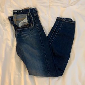 American Eagle curvy high rise jeggings